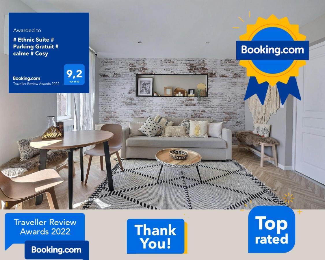 # Ethnic Suite # Parking Gratuit # Calme # Cosy Mylhúzy Exteriér fotografie